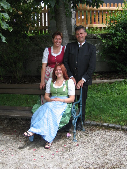 Firmung von Schwesterchen und cousine - 