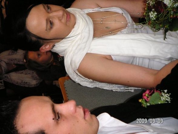 Unsere Hochzeit am 09.09.2009 - 