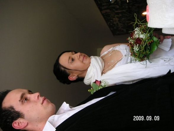 Unsere Hochzeit am 09.09.2009 - 