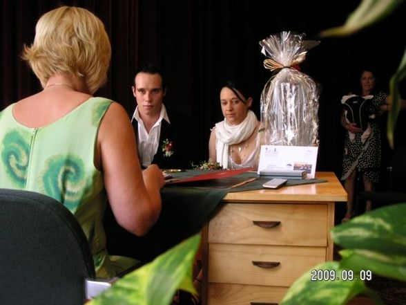 Unsere Hochzeit am 09.09.2009 - 