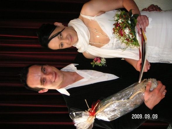 Unsere Hochzeit am 09.09.2009 - 