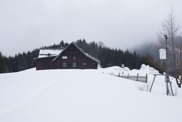 Tiefschneewandern Grünburger Hütte - 