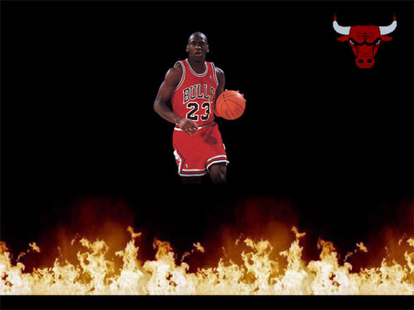 LeBron James und Michael Jordan - 