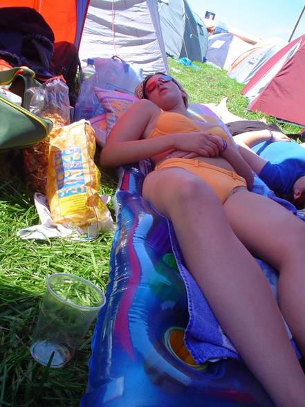 friends und ich am Novarock 2006 - 