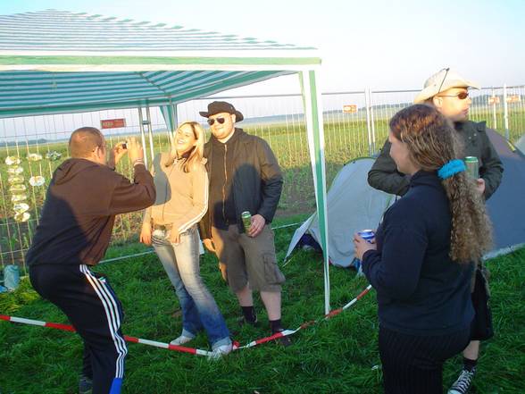 friends und ich am Novarock 2006 - 