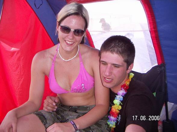 friends und ich am Novarock 2006 - 