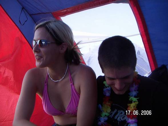 friends und ich am Novarock 2006 - 