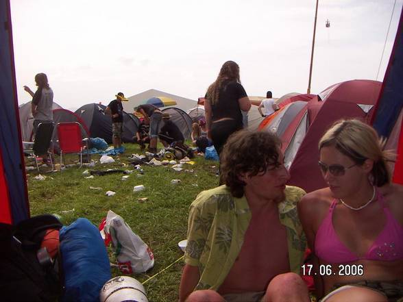 friends und ich am Novarock 2006 - 