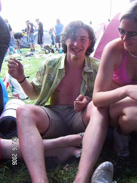 friends und ich am Novarock 2006 - 