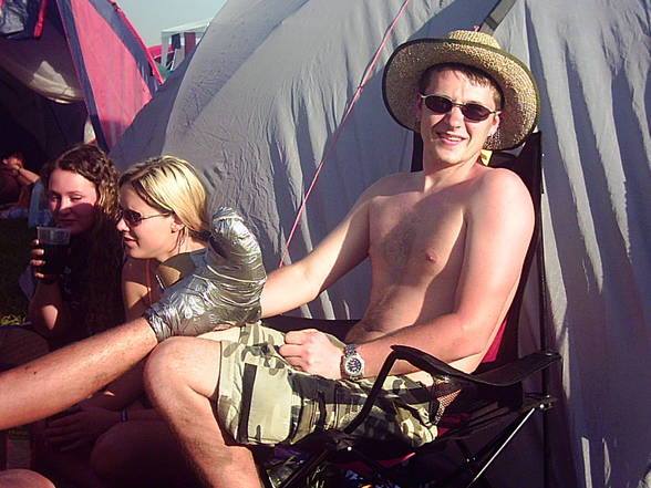 friends und ich am Novarock 2006 - 