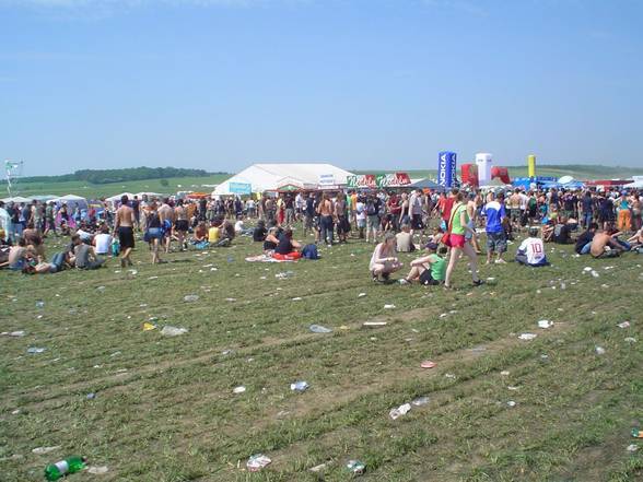 friends und ich am Novarock 2006 - 