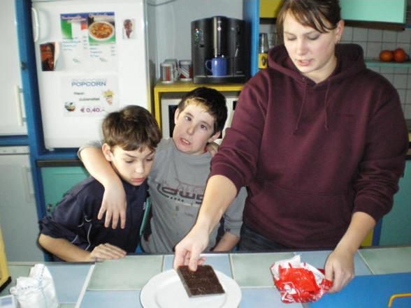 Wir backen eine Sachertorte - 