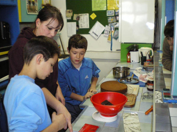 Wir backen eine Sachertorte - 