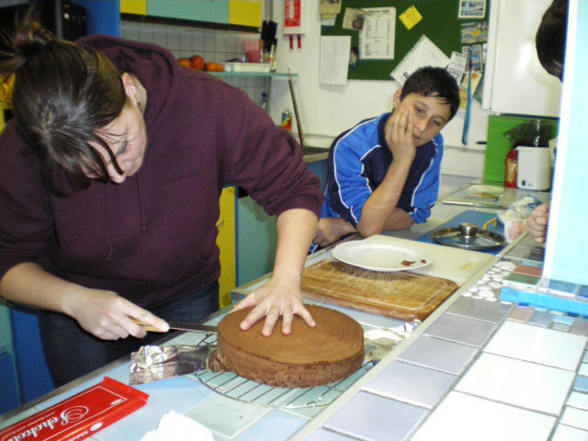 Wir backen eine Sachertorte - 