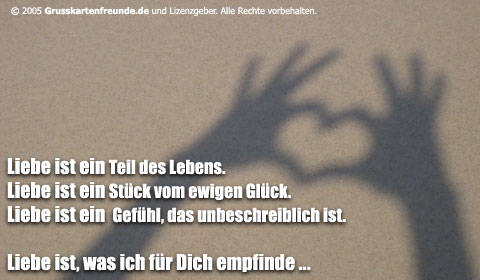 Liebe "kann weh tun" - 