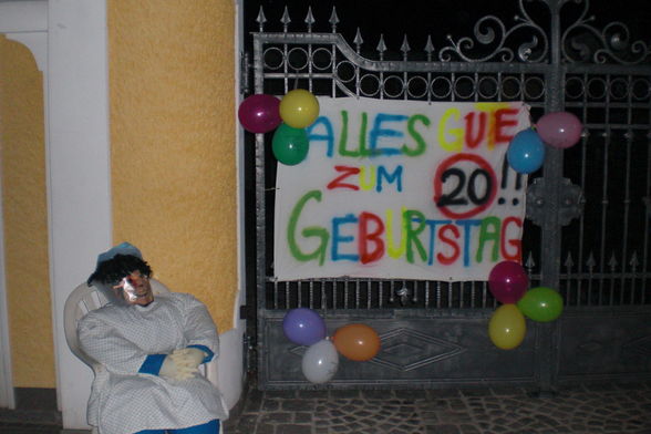 mein 20. Geburtstag - 