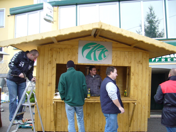 Hüttenbau und weihnachtsmarkt 2007 kemat - 