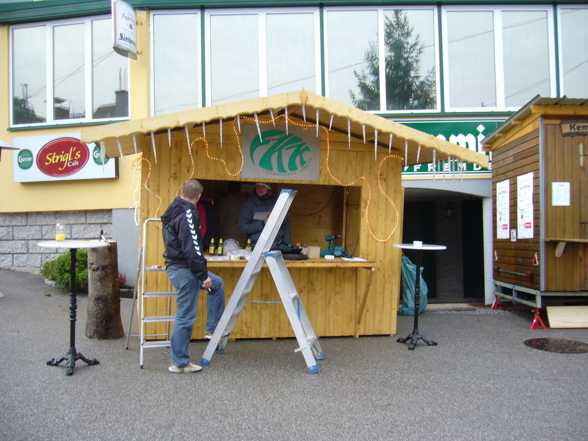 Hüttenbau und weihnachtsmarkt 2007 kemat - 