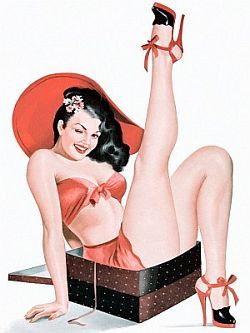 pin up girls 60`s - 