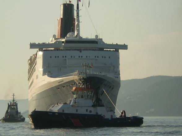 An Board der QE2 - 