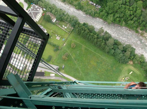 Bungy Jumping 2009 Europabrücke - 