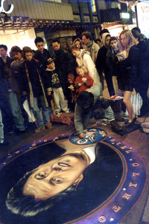 Julian Beever's pavement drawings - 