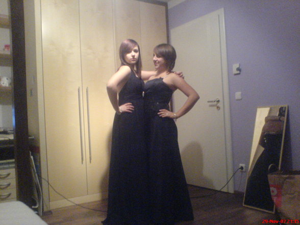 beccy und ich im ballkleid! - 