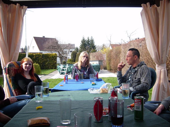 Grillparty bei mir zuhause 3.4.2010 - 