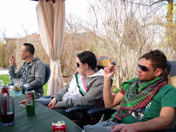 Grillparty bei mir zuhause 3.4.2010 - 