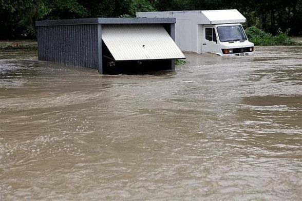 Hochwasser  Kremsmünster 23.-24.06.2009 - 