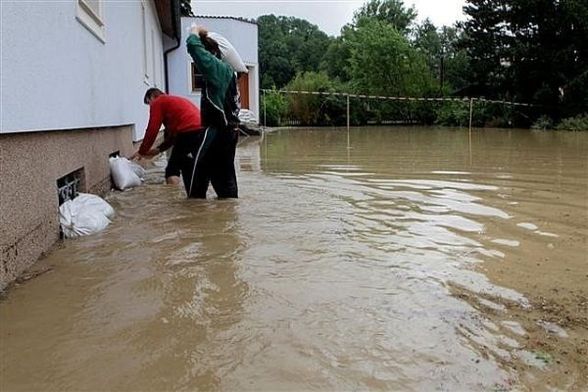 Hochwasser  Kremsmünster 23.-24.06.2009 - 