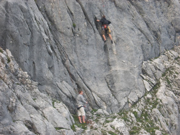 Kletter- und Bergsteigerfotos - 