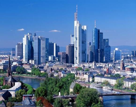 Folklorauftritt in Frankfurt am Main - 