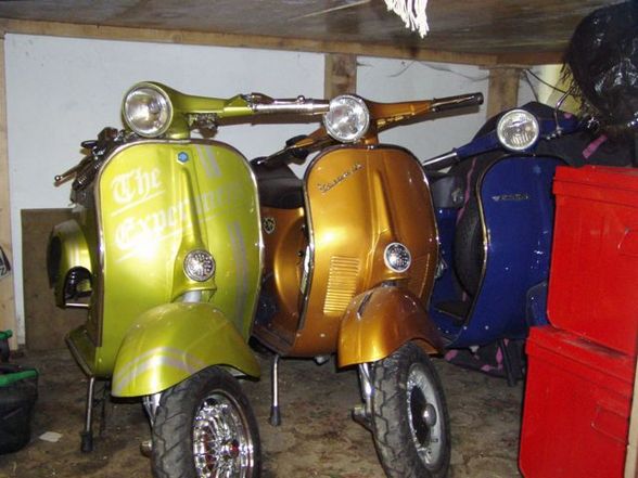 Vespastaumtisch und a paar treffen - 