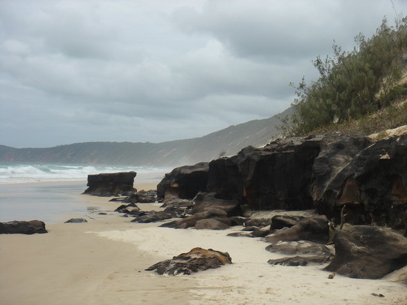 Byron Bay, Noosa, Rainbow Beach - 