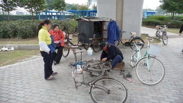 Arbeit in Shanghai - 