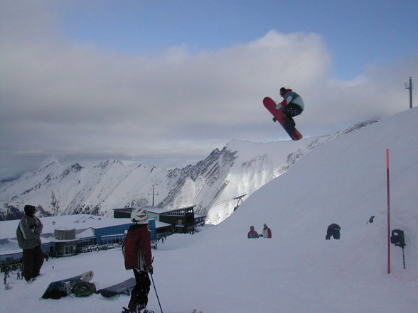 Snowboarden am Kitzsteinhorn - 