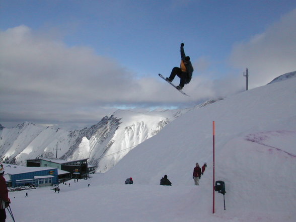 Snowboarden am Kitzsteinhorn - 