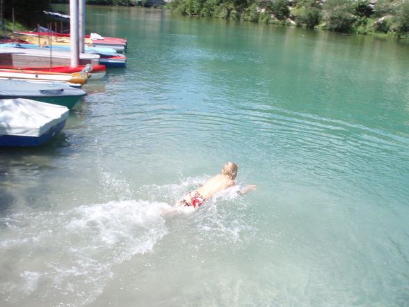 Am Badesee mit meinen 3 Cousins - 