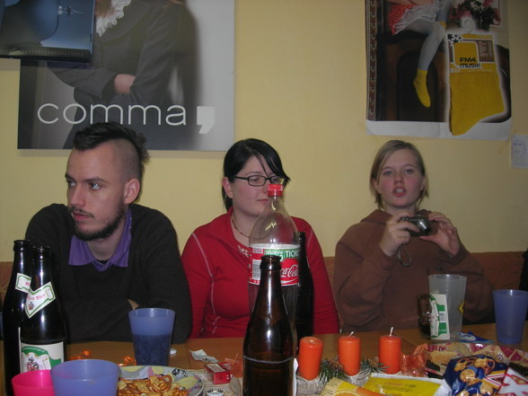 vorweihnachts-PARTI beim chris - 