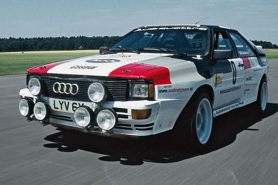 Audi Quattro vorsprung durch technik - 