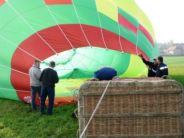 Ballonfahrt über Kürnberg - 