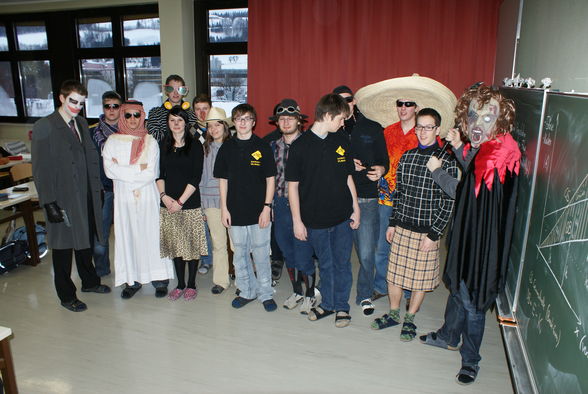 Fasching in der 4AHWIM - 