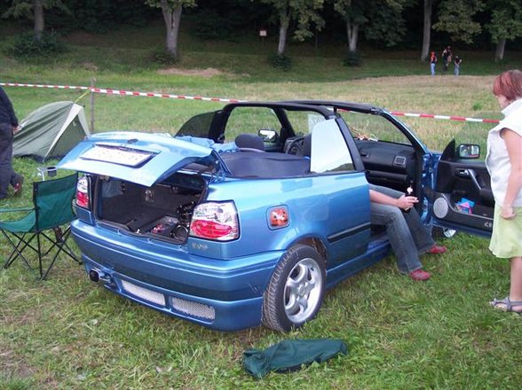 mein 3er Golf cabrio - 