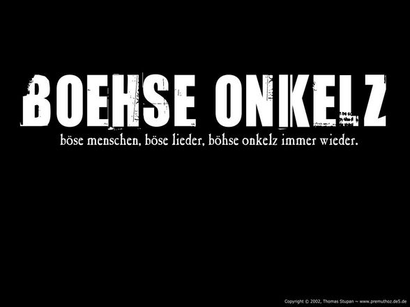 BÖHSE ONKELZ - 