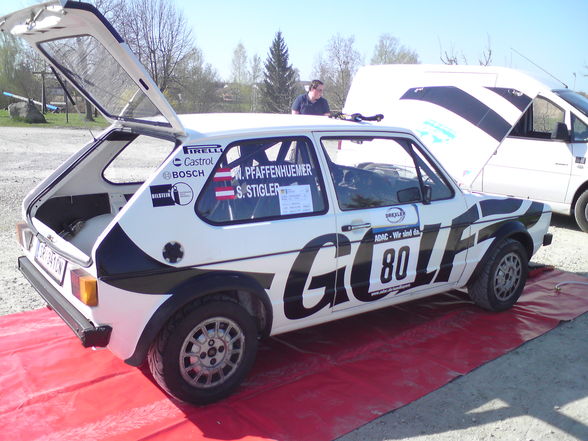 Rallye mit unsan 1 golf geschoss - 