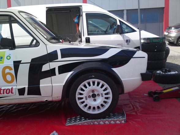 Rallye mit unsan 1 golf geschoss - 