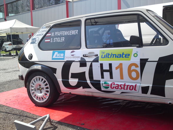 Rallye mit unsan 1 golf geschoss - 