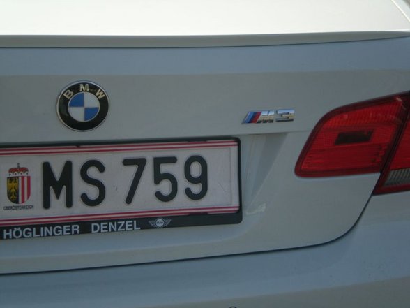 Testfahrt BMW M3 neu - 