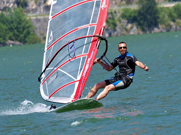 Surfen am Traunsee - 